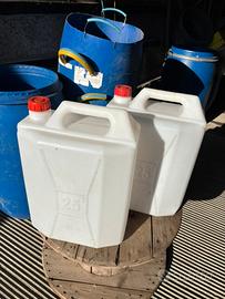 Tanica plastica 25 litri