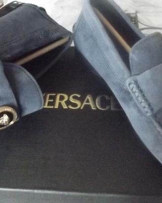 VERSACE  MOCASSINO N°43 NUOVO MAI INDOSSATO
