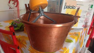 paioko in rame per polenta 