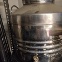 Fusto in acciaio inox per olio di oliva 30 litri  