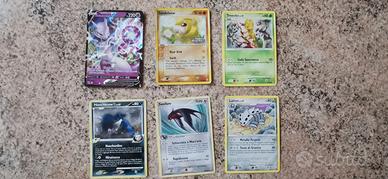 Carte Pokémon + 3 fumetti topolino