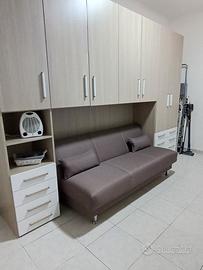 camera a ponte con letto matrimoniale 