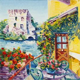 Athos Faccincani - Olio su Tela