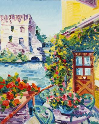 Athos Faccincani - Olio su Tela