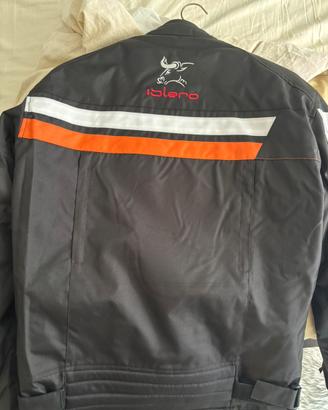 Giubbotto moto con protezione