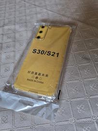 Cover trasparente antiurto per Samsung S21