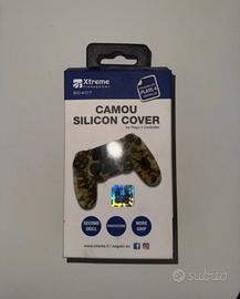 Copertina silicone camouflage per controller ps4