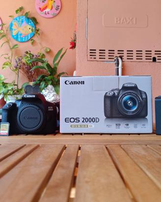 Canon EOS 2000D + 18-55mm IS II | Solo 500 scatti