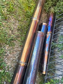 Canna fumaria on acciao