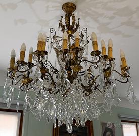 lampadario in cristallo Swarovski