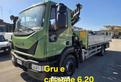 EUROCARGO 160E25 GRU E CASSONE 2016 EURO 6