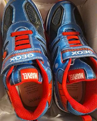 Scarpe n 37 mai usate Geox spiderman