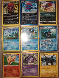 Carte Pokemon rare varie