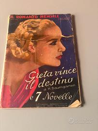 Rivista Vintage "Il Romanzo Mensile" Aprile34 XII)