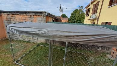 Recinto / gabbia da esterno per cani o galline
