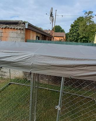 Recinto / gabbia da esterno per cani o galline