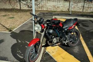 Cagiva Raptor 125 in rodaggio