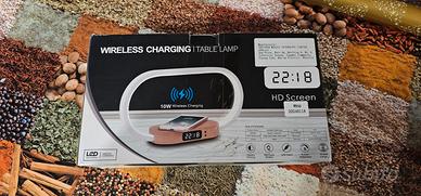 Lampada Tavolo Caricatore Wireless