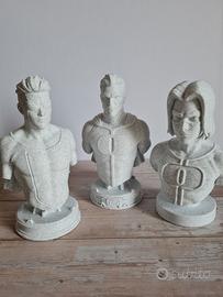 Set 3 Busti Invincible - Nolan, Mark e Oliver