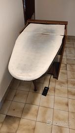 Asse da stiro con mobile semiprofessionale