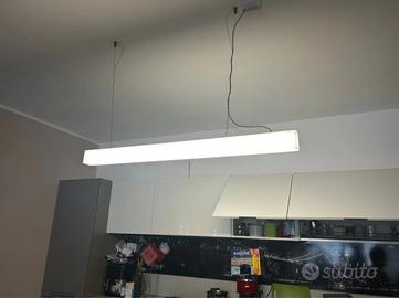 Lampadario design led lungo