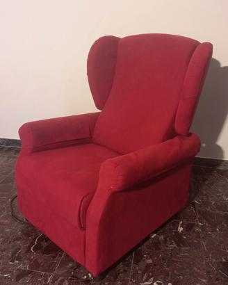 poltrona reclinabile elettrica