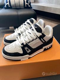 Louis Vuitton LV Trainer White Black