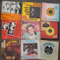 Dischi in vinile 45giri anni '60/'70