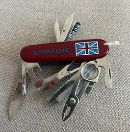 Coltallino Svizz"STAINLESS "Multifunzione Vintage.