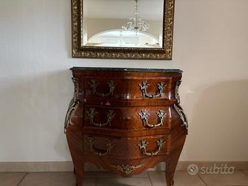 Tavolini da ingresso con marmo vero