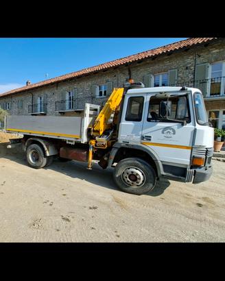 Iveco 145/17 gru, ribaltabile, macchina operatrice