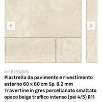 piastrelle da rivestimento esterno