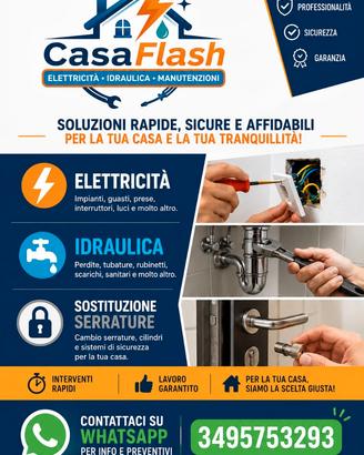 Manutenzioni - elettricità - idraulica - serrature