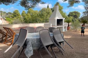 Casa vacanza con giardino, barbecue e vista mare -