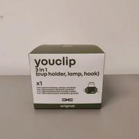 3in1 (portabevande+lampada+gancio) per auto Dacia