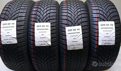 4 GOMME 205 60 16 BRIDGESTONE BR1508