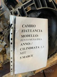 Cambio Fiat/Lancia 1.3 MTJ