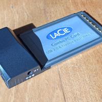 scheda FireWire Lacie combo PC card