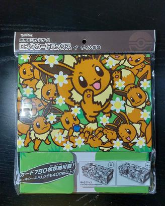 Raccoglitore Eevee NUOVO carte del pokemon center