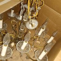 Lampadario Vintage Maria Teresa – Cristalli e Otto