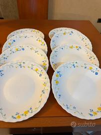 Piatti vintage bormioli rocco anni 80