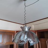 lampada vintage in vetro di murano  Mazzega dei