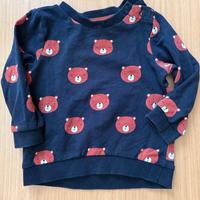 Maglioncino bimbo orsetto blu