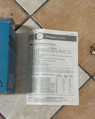 Saldatrice Cannello Saldatore a gas Idealgas