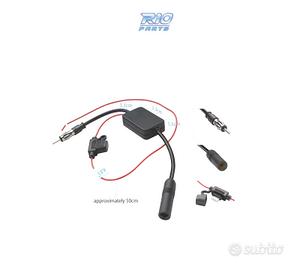 AMPLIFICATORE DI SEGNALE RADIO FM CONNETTORE UNIVE