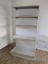 Scaffale espositore in metallo 100x60x200