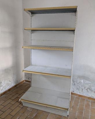 Scaffale espositore in metallo 100x60x200