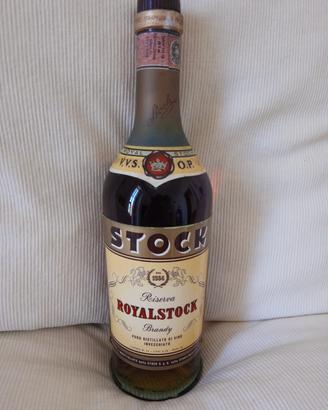 Stock Royalstock Brandy Riserva liquore vintage
