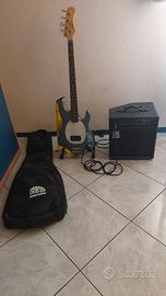 Basso elettrico + amplificatore