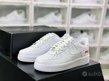 Supreme x Nike Air Force 1 "Box Logo" Bianco 43